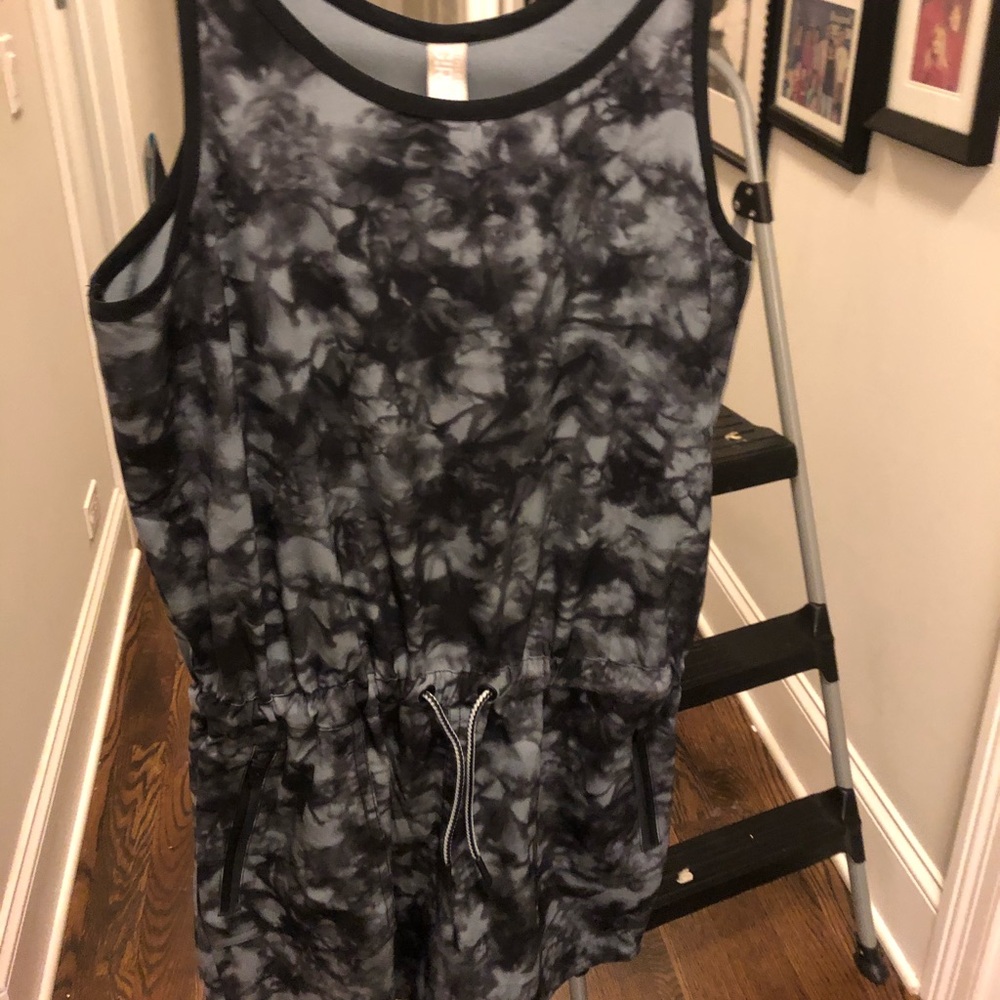 Athleta Girls On the Go Tie Dye Romper XL/14